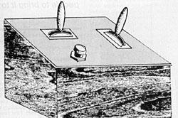 [Line drawing of control box]